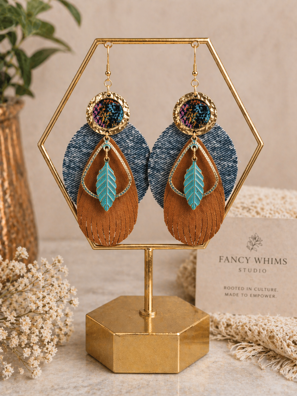 Earth and Sky Earrings