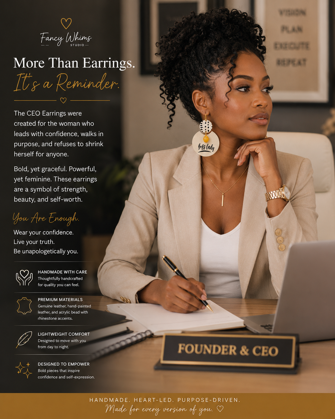 The CEO Earrings