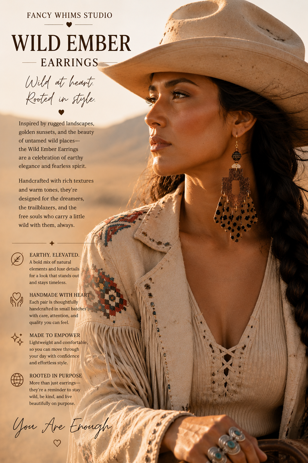 Wild Ember Earrings