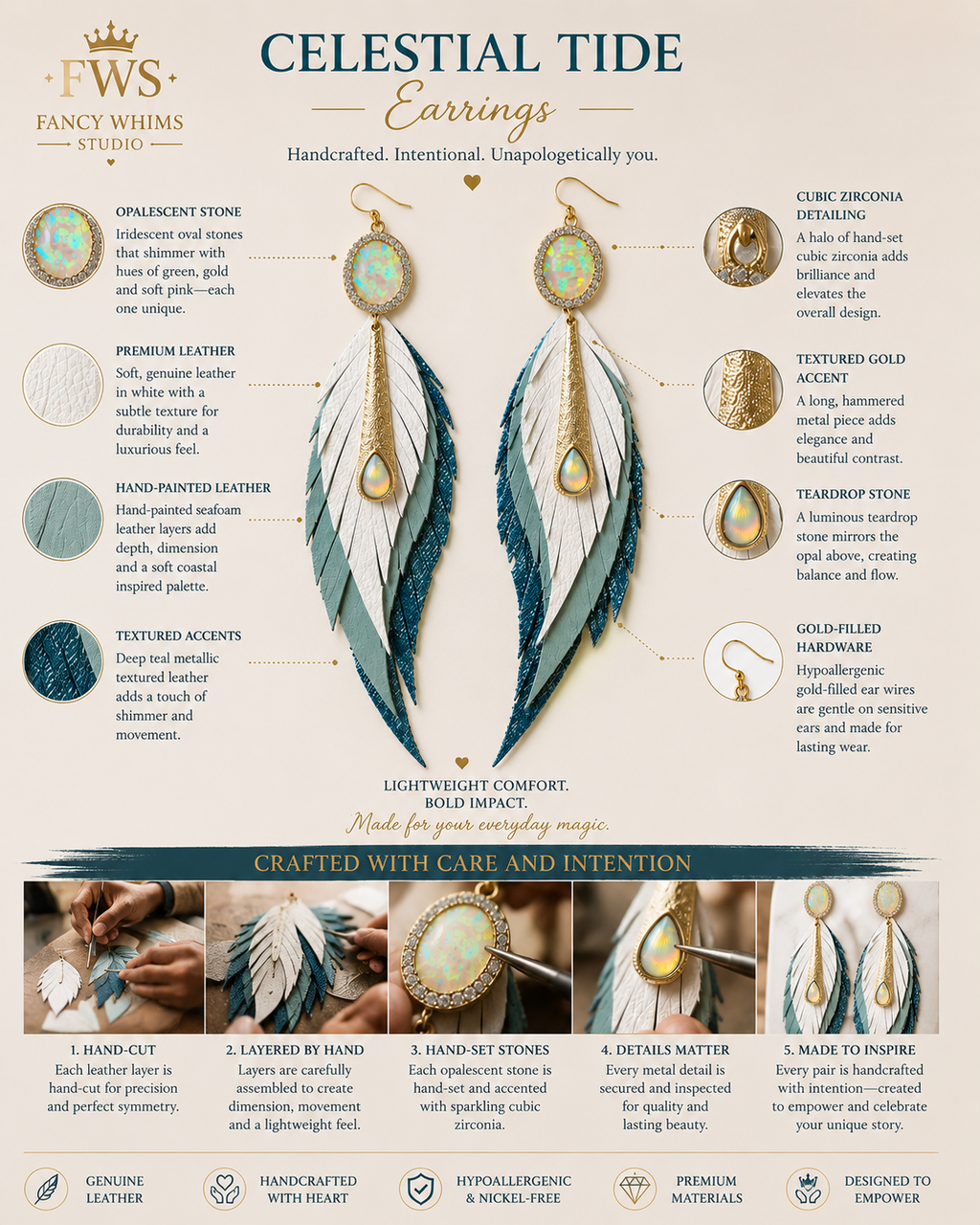 Celestial Tide Earrings