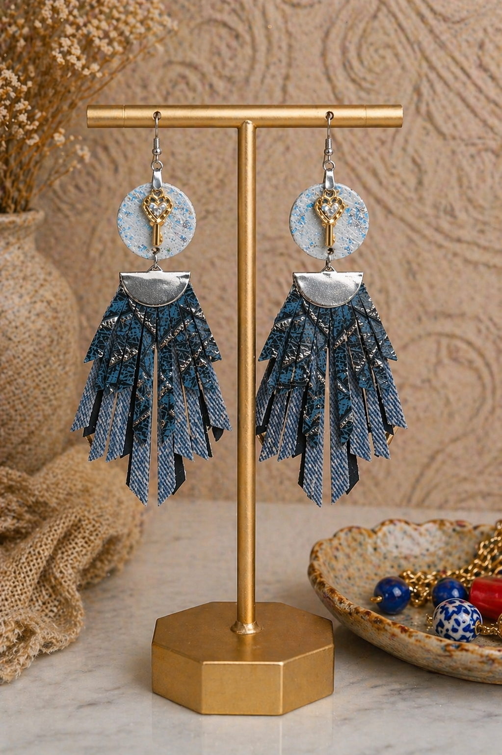 Indigo Muse Earrings