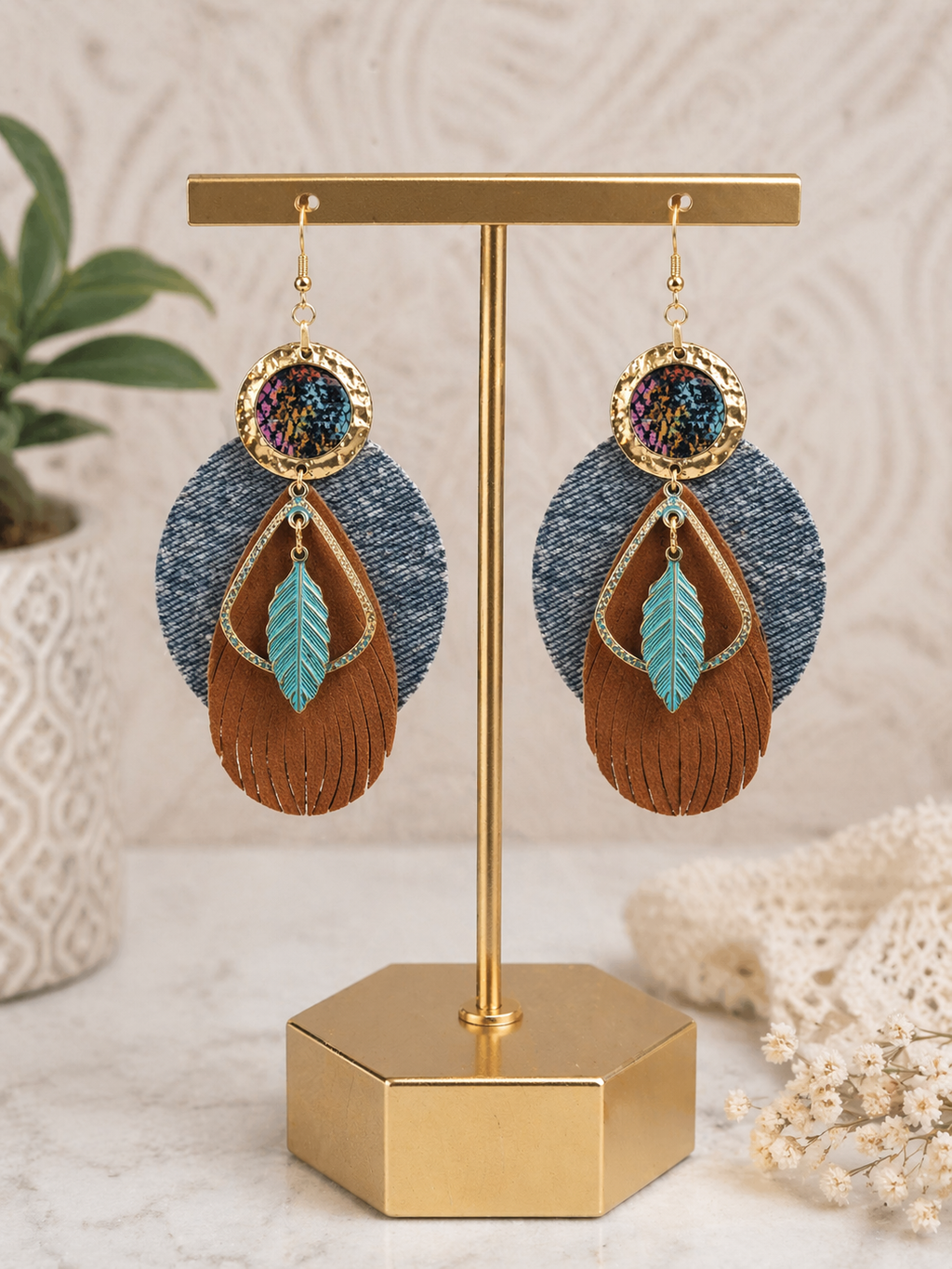 Earth and Sky Earrings