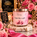 Fight Like a Girl Candle