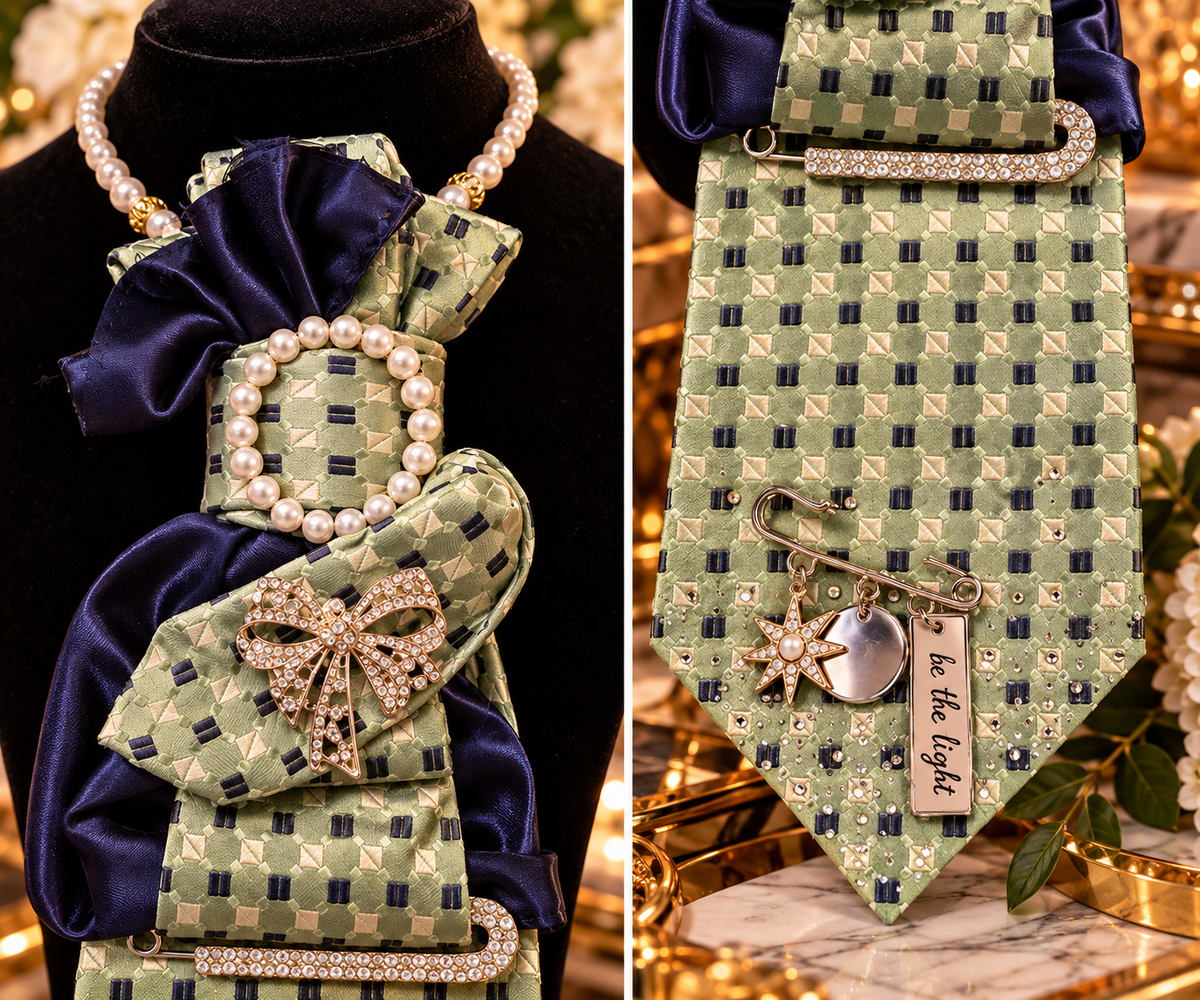 Celestial Sage Necklace Tie