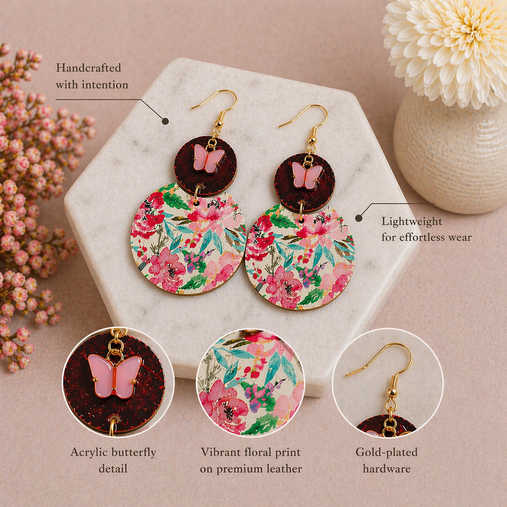 Bloom and Flutter Earrings