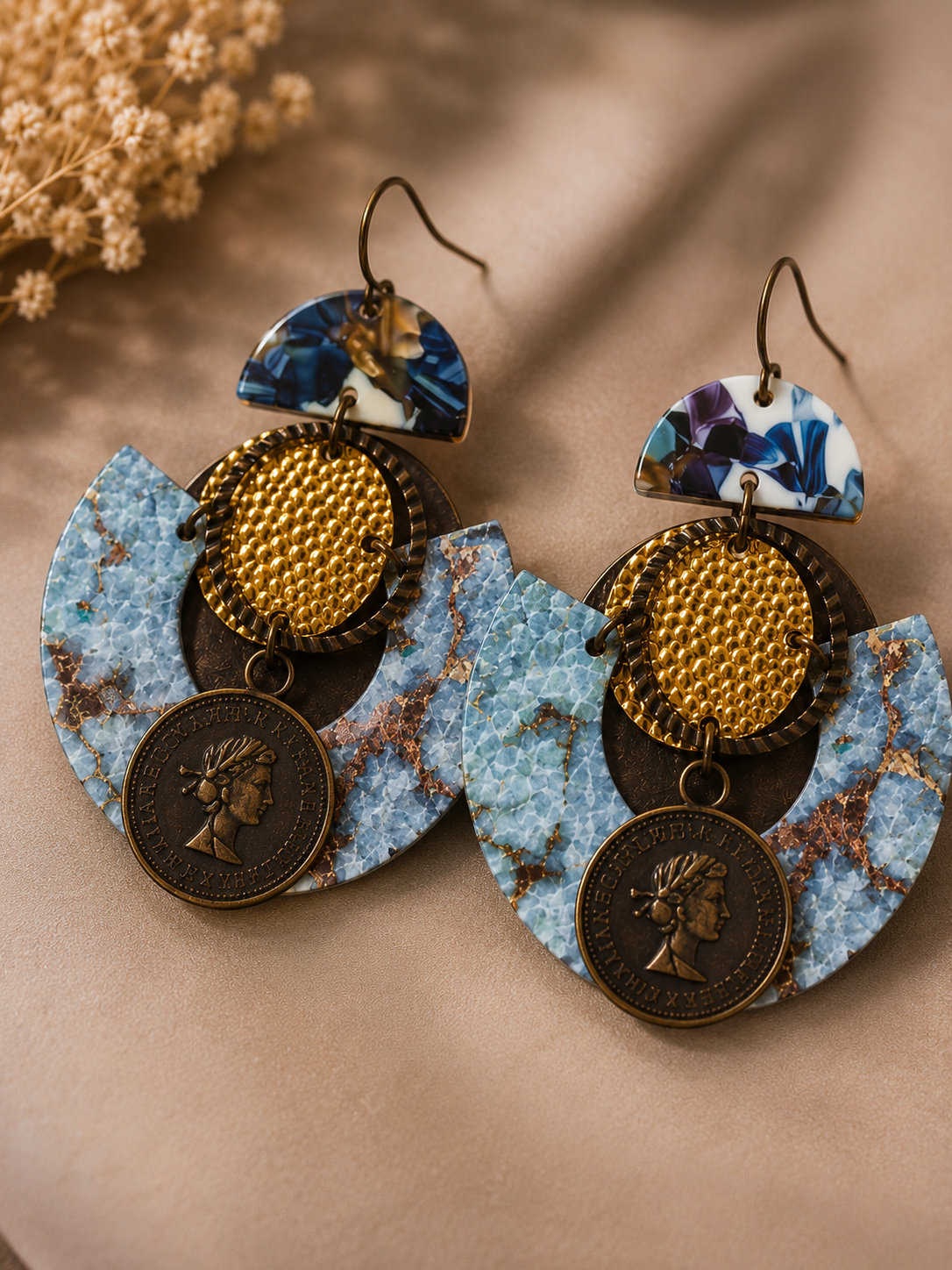Blue Dynasty Earrings