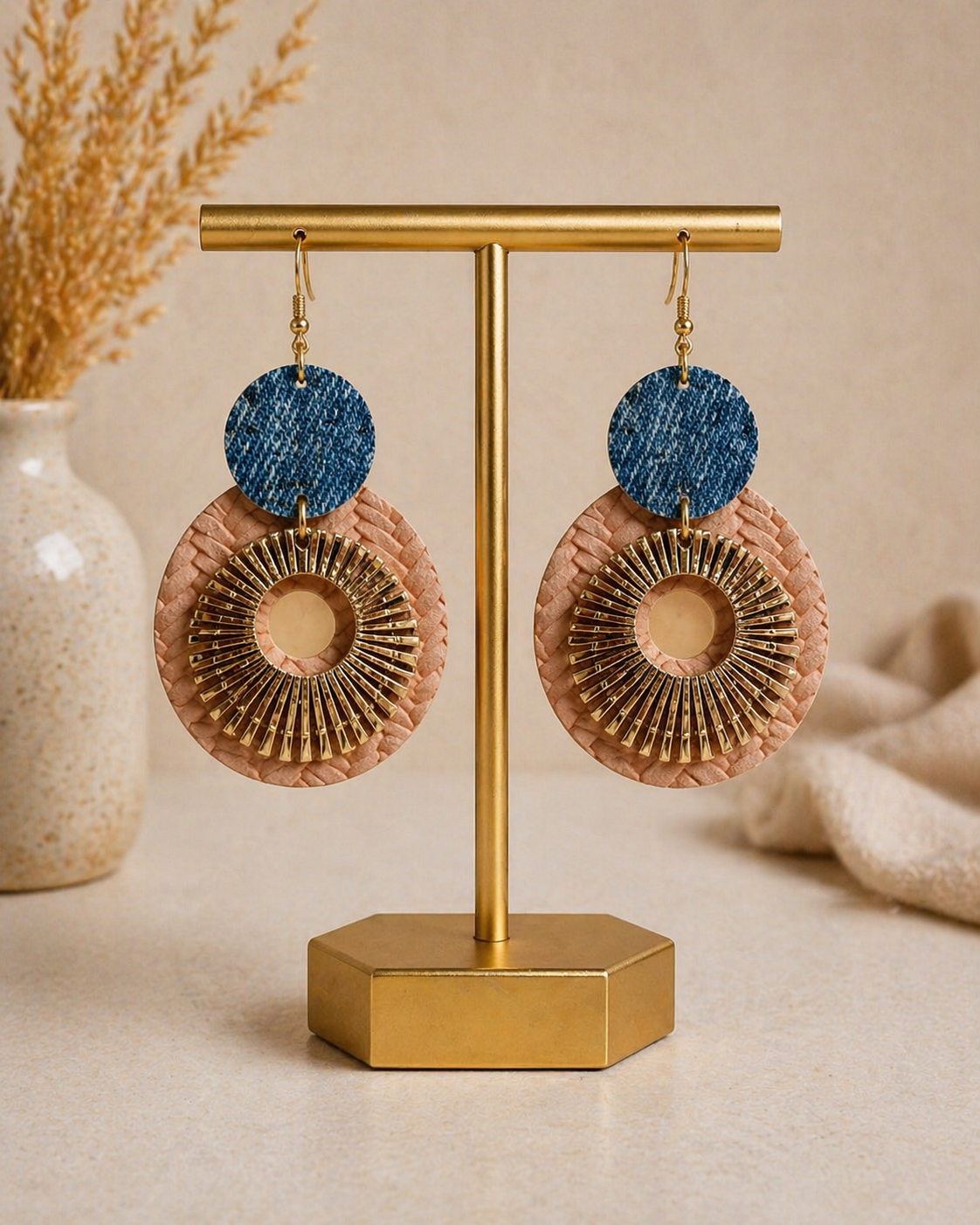 Golden Radiance Earrings
