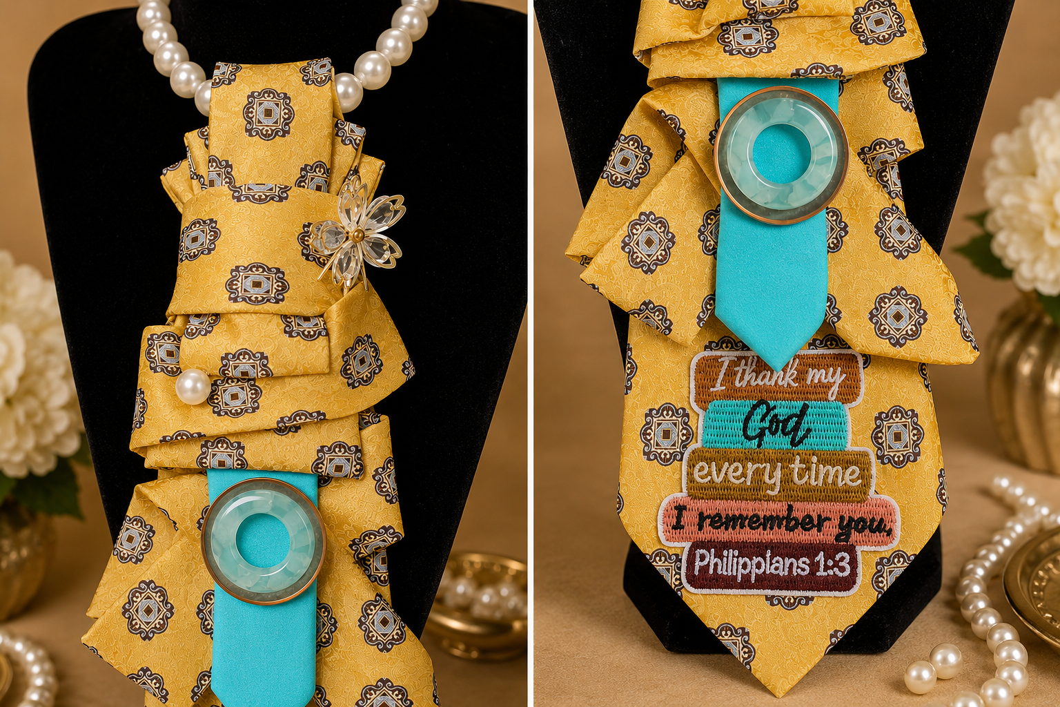 Remembered in Grace Necklace Tie