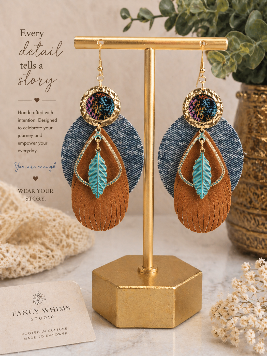Earth and Sky Earrings