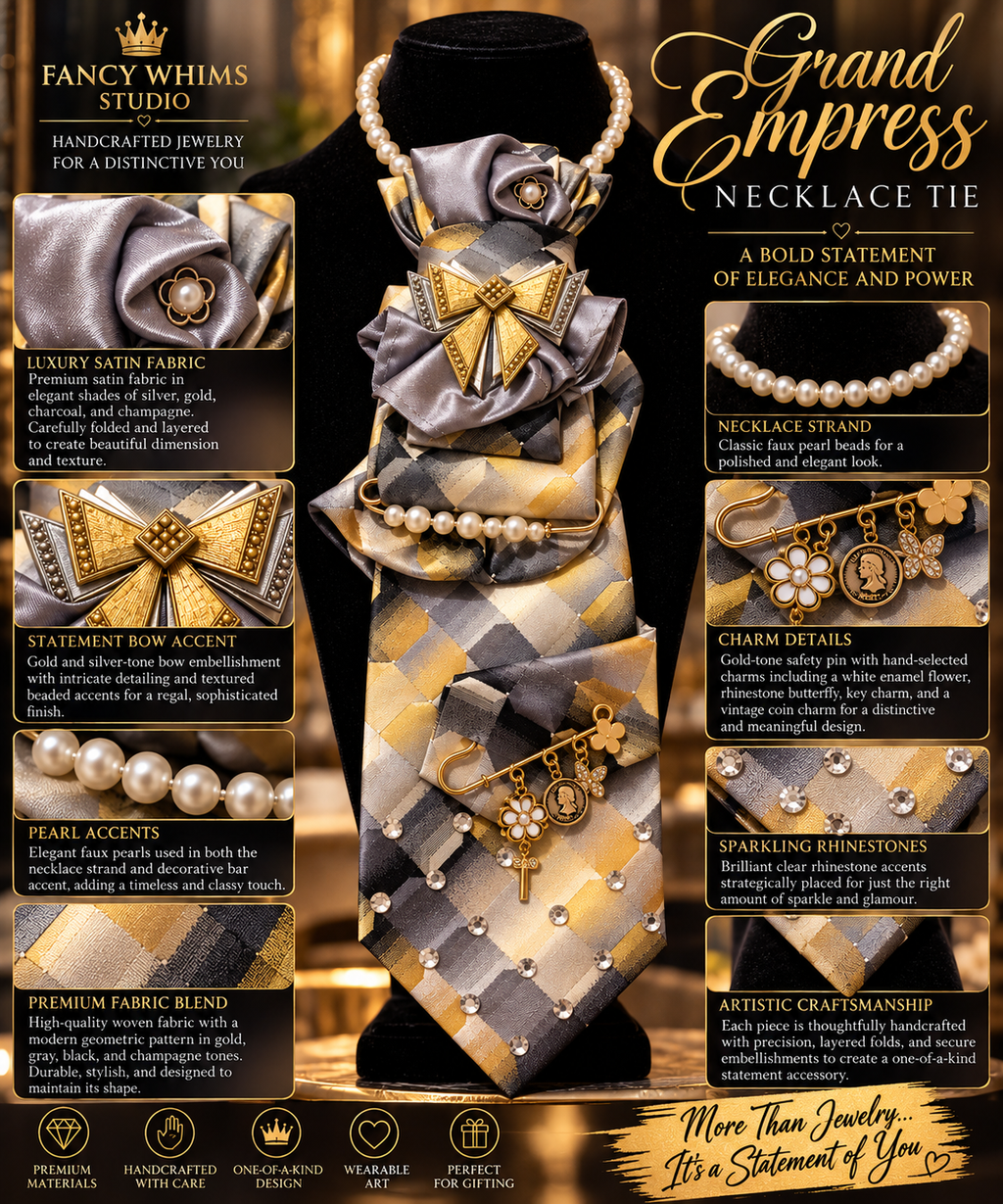 Grand Empress Necklace Tie