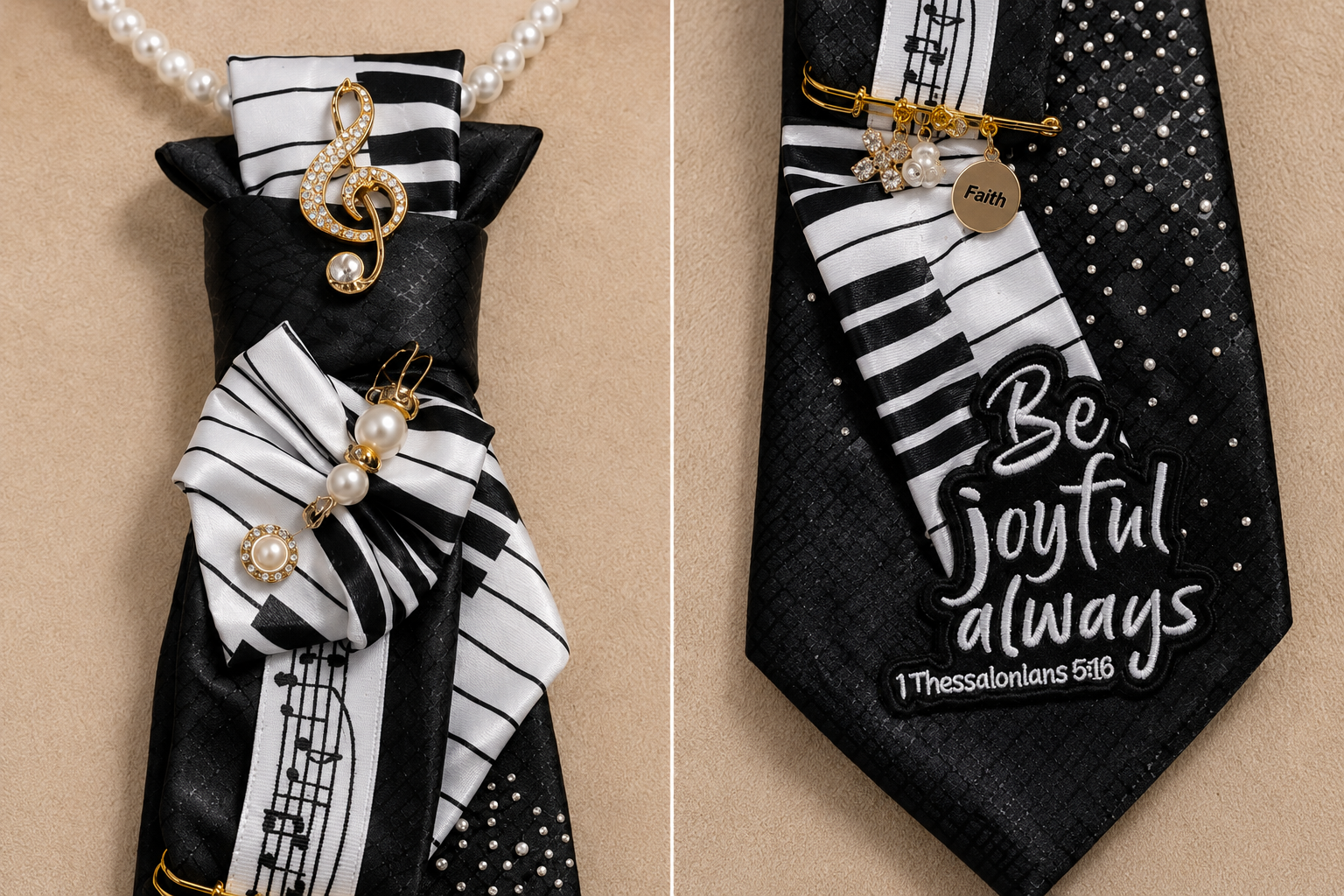 Joyful Symphony Necklace Tie