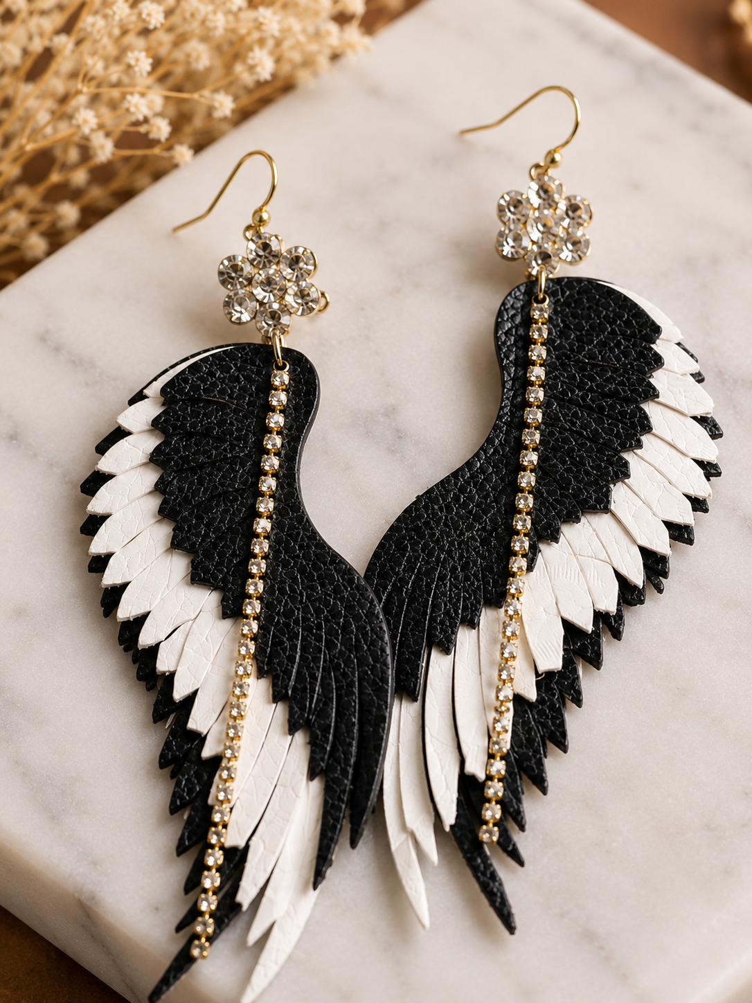 Noir Angel Earrings