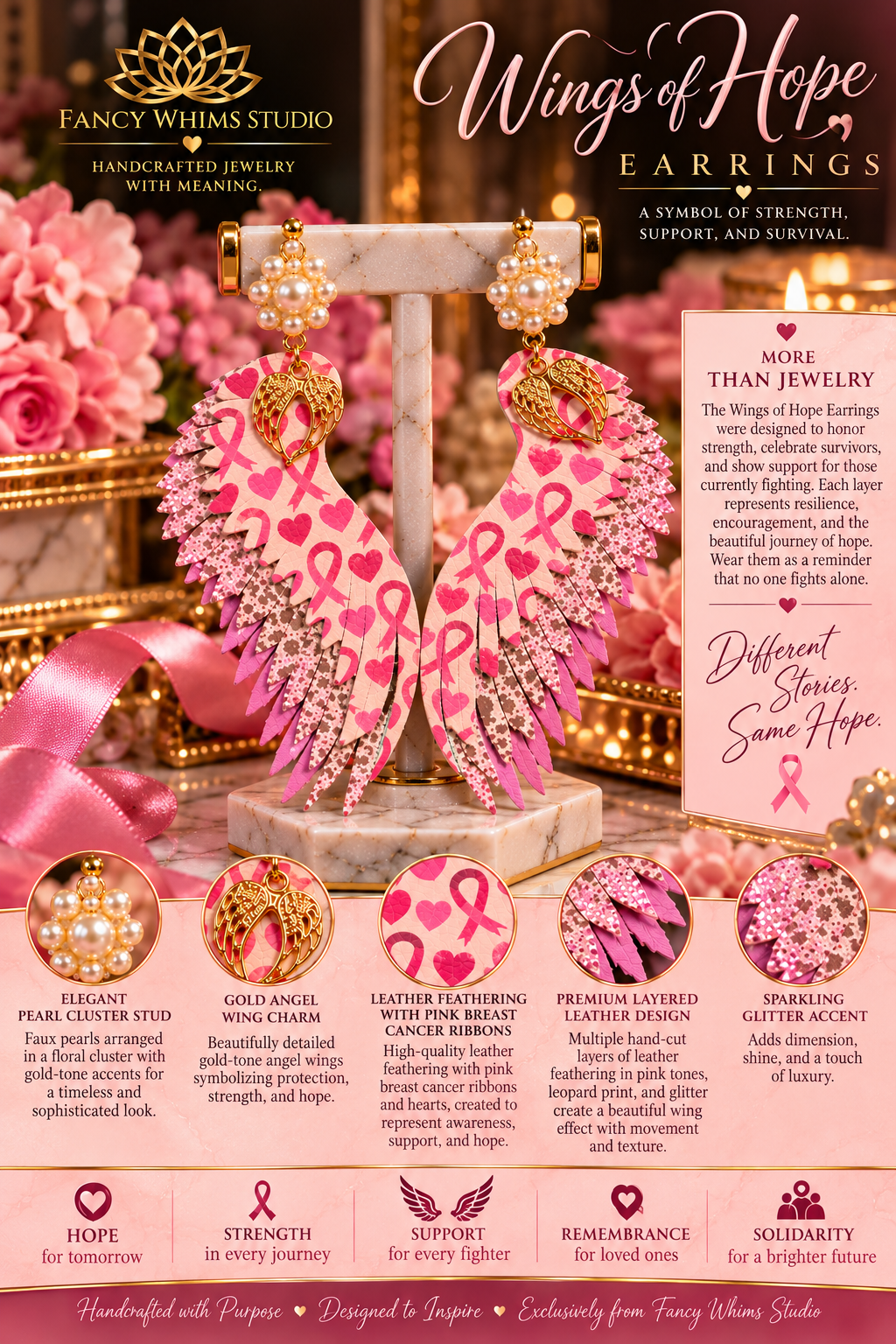 Wings of Hope Earrings