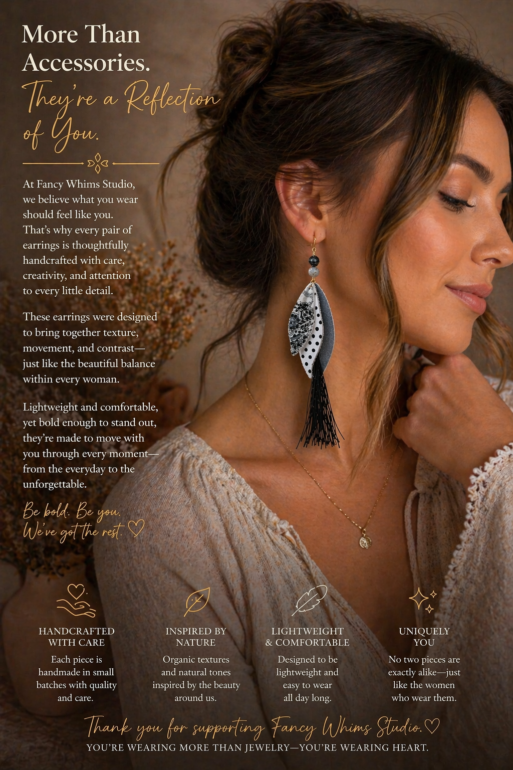 Storyline Fringe Earrings