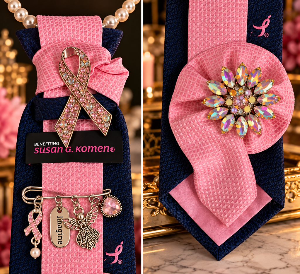 Pink Promise Necklace Tie