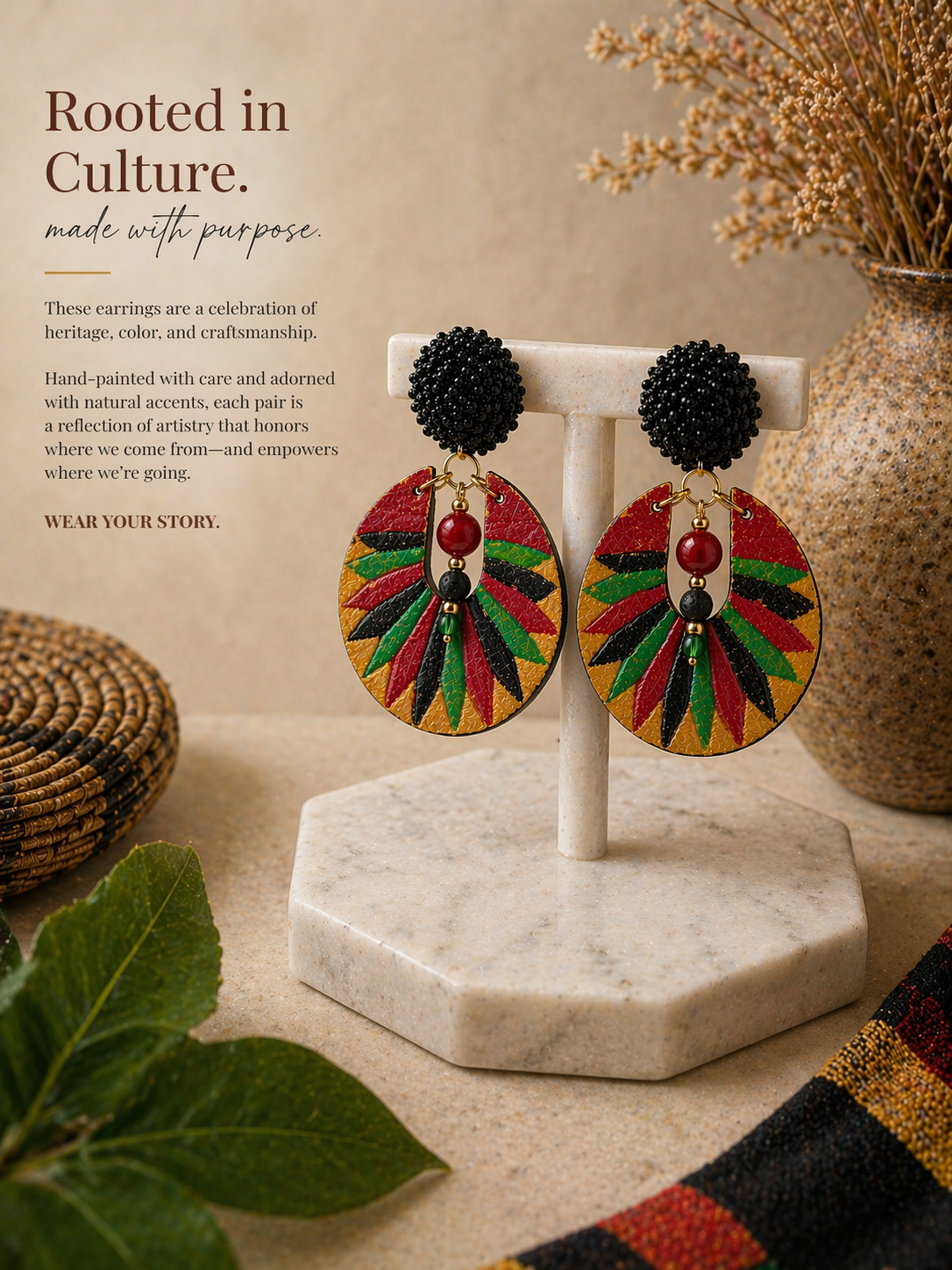 Juneteenth Luxe Earrings