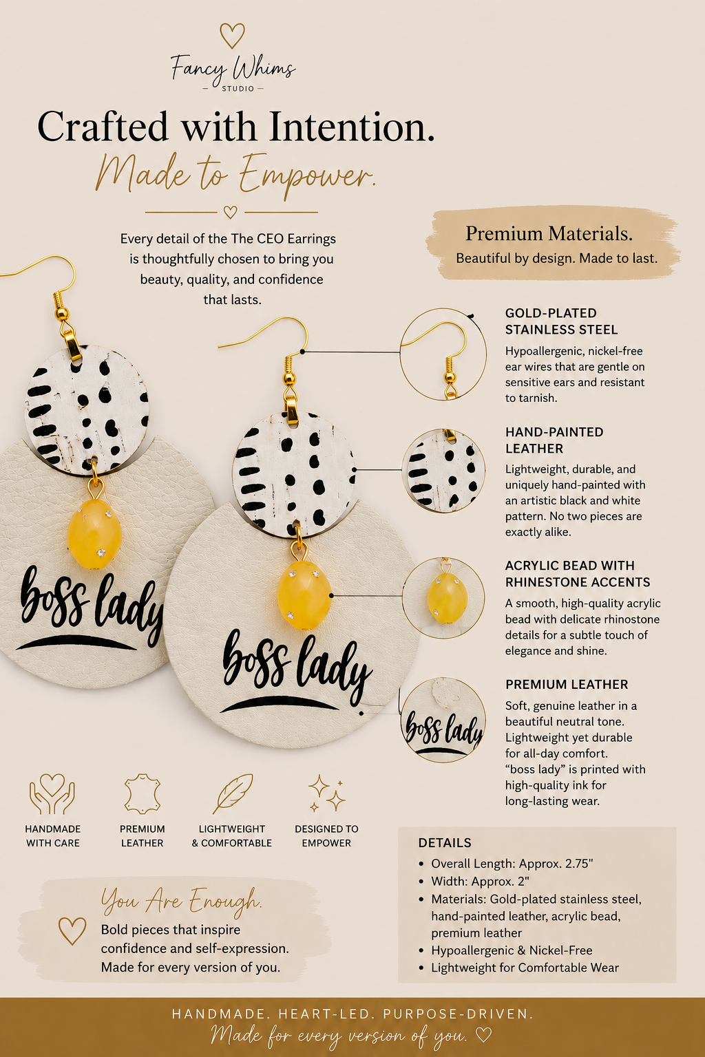 The CEO Earrings