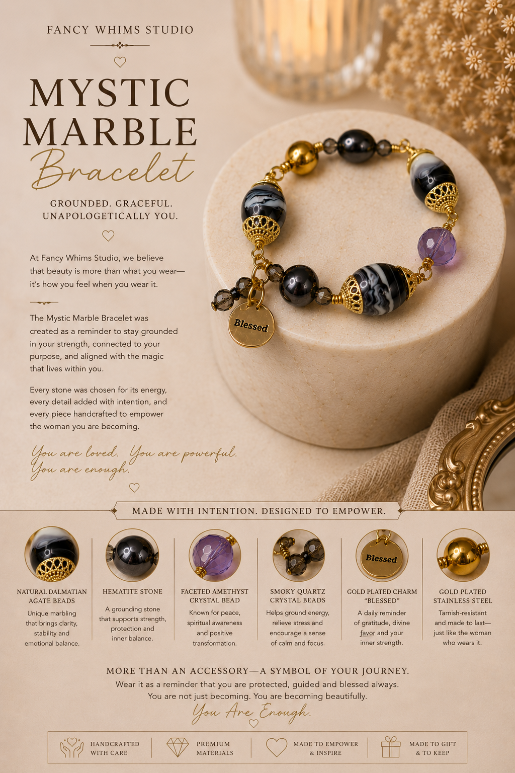 Mystic Marble Bracelet