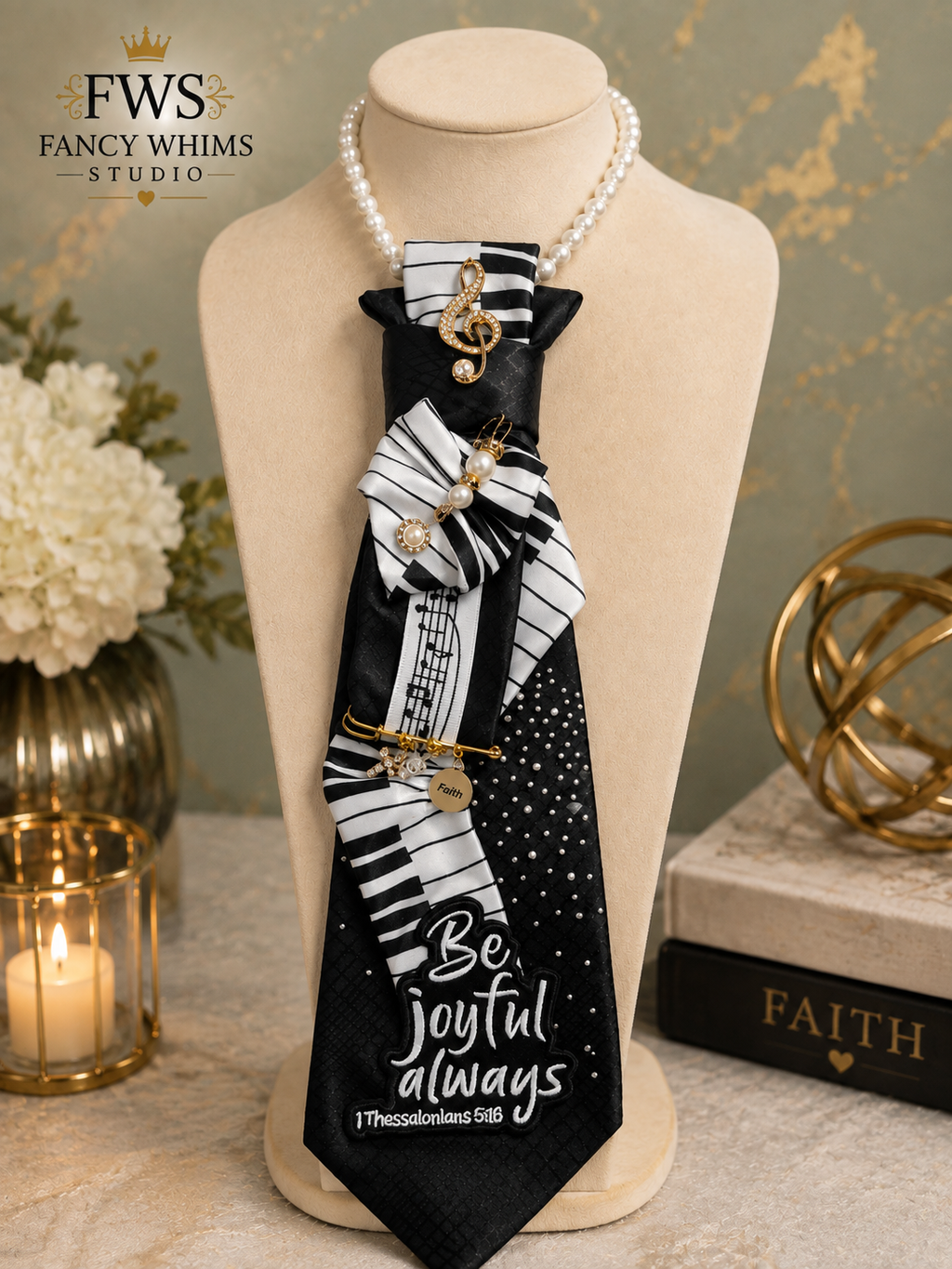 Joyful Symphony Necklace Tie