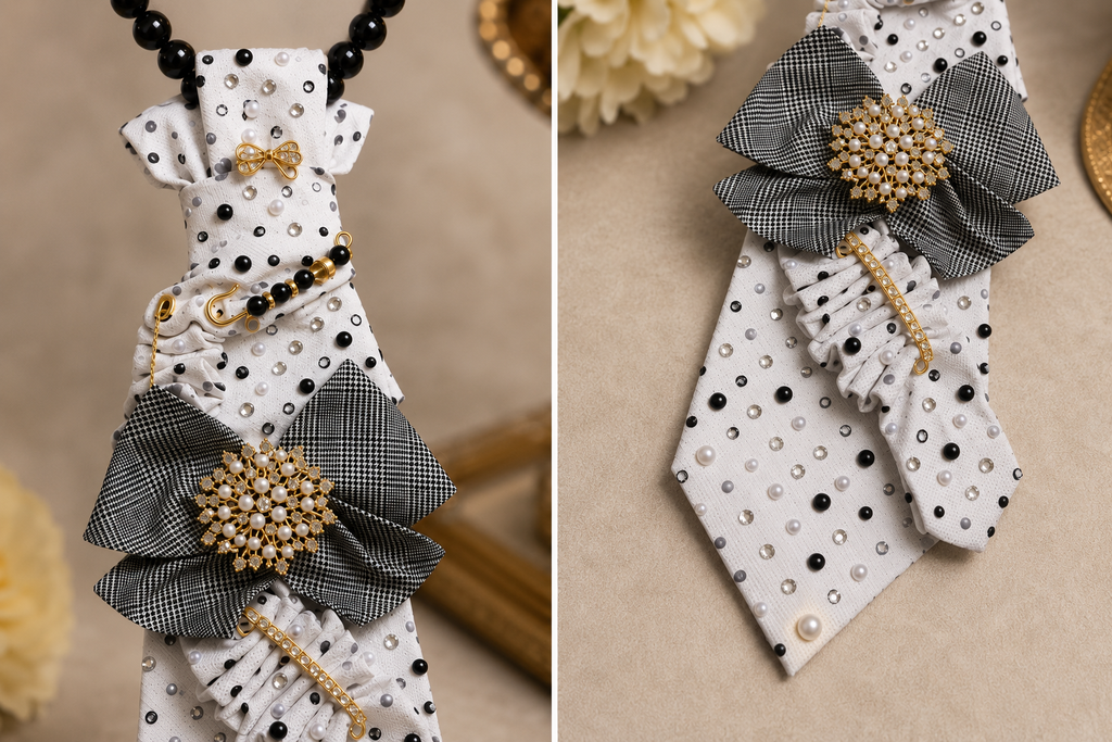 Silver Empress Necklace Tie