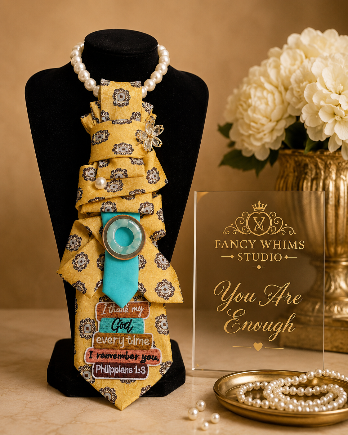 Remembered in Grace Necklace Tie