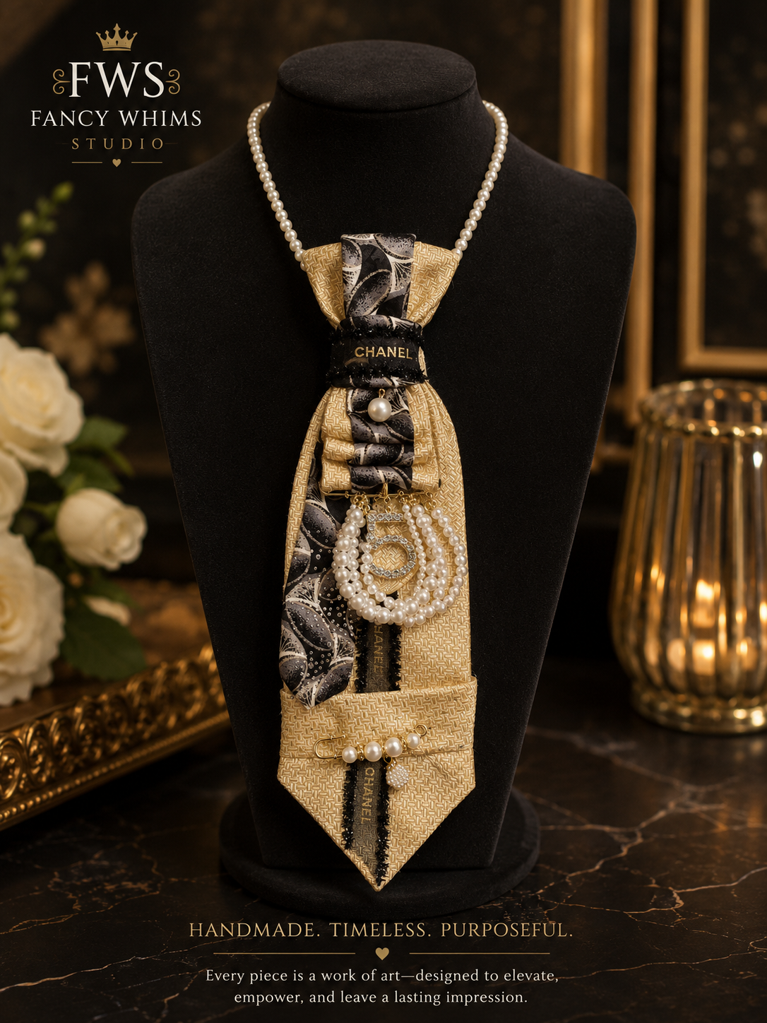 Gilded Heiress Necklace Tie