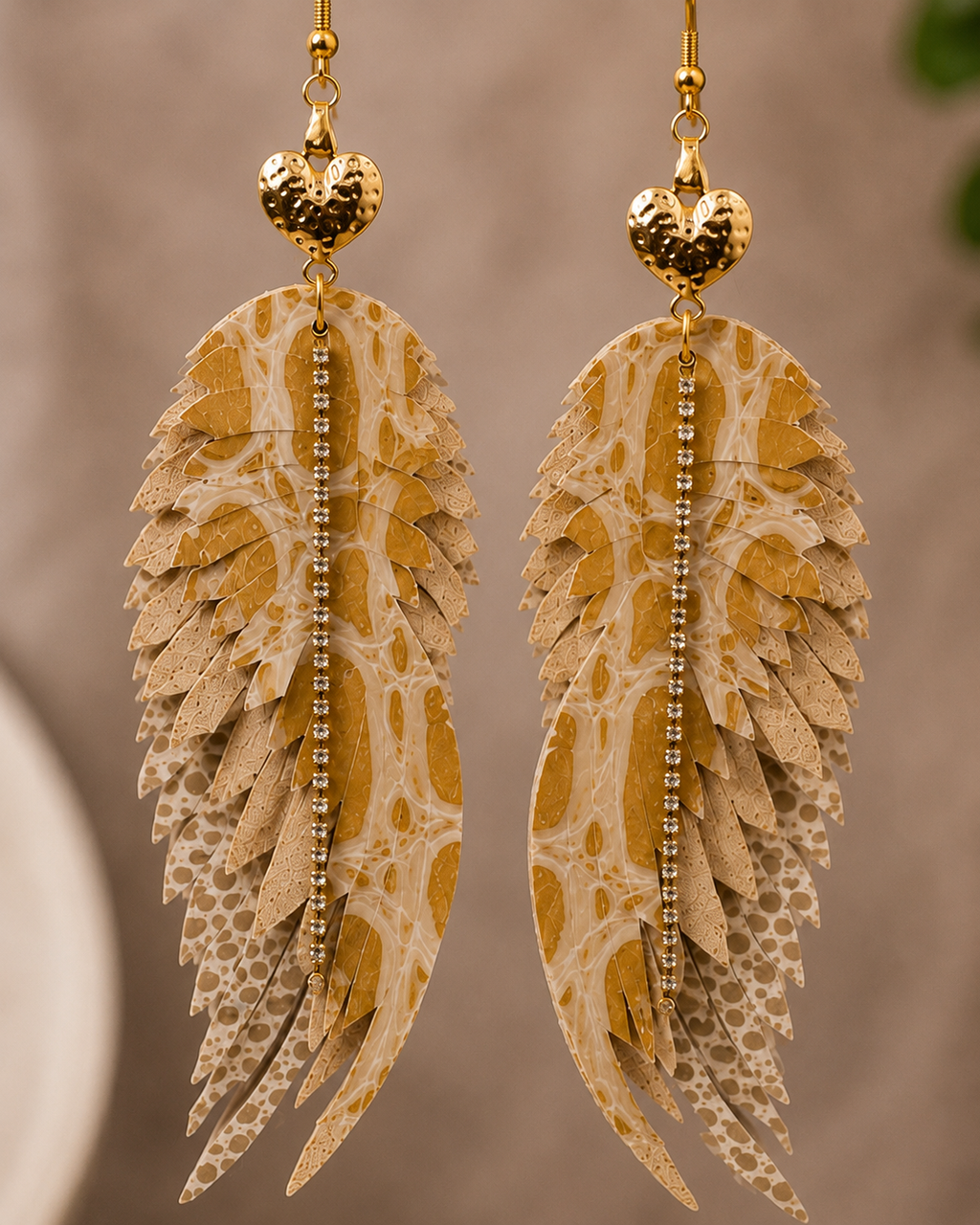 Golden Whisper Earrings
