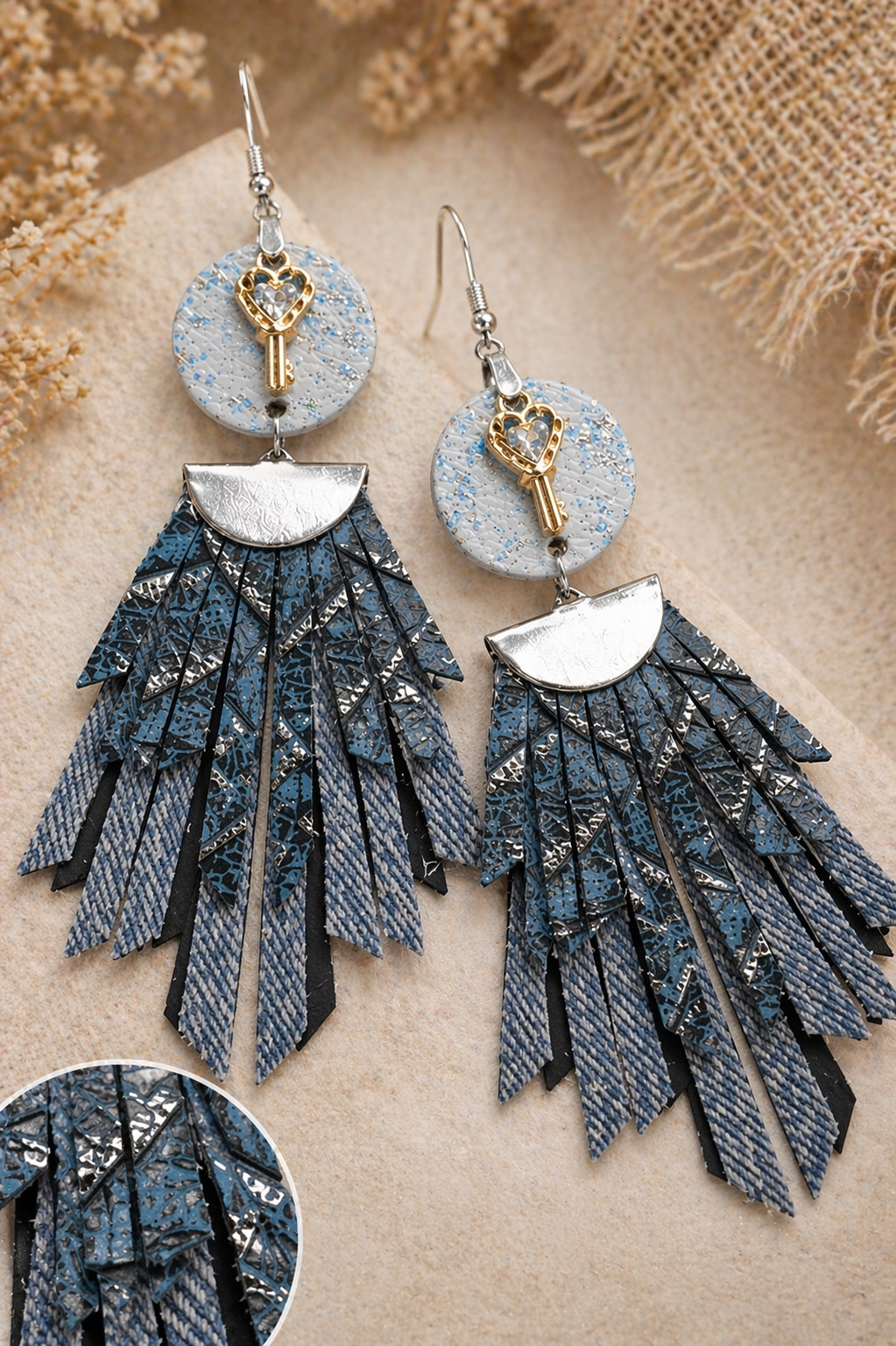 Indigo Muse Earrings