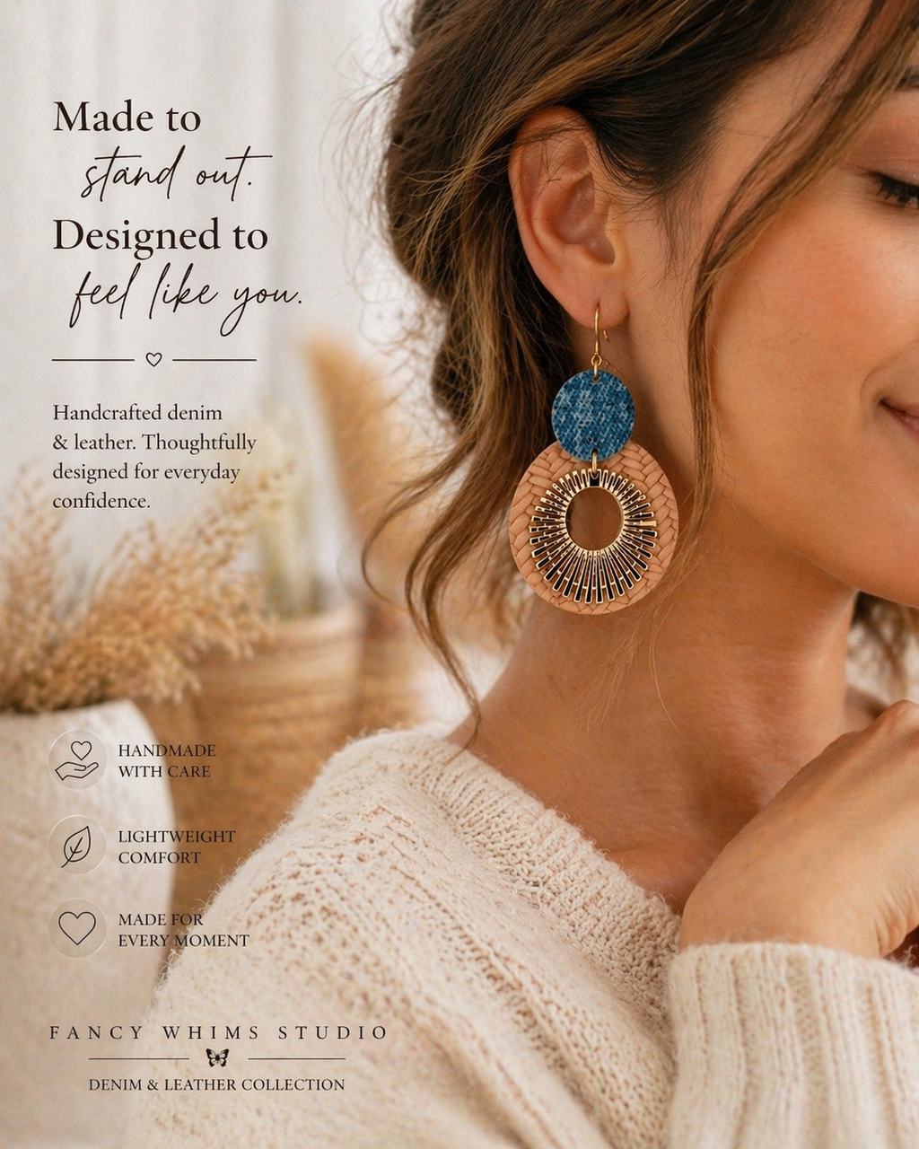 Golden Radiance Earrings
