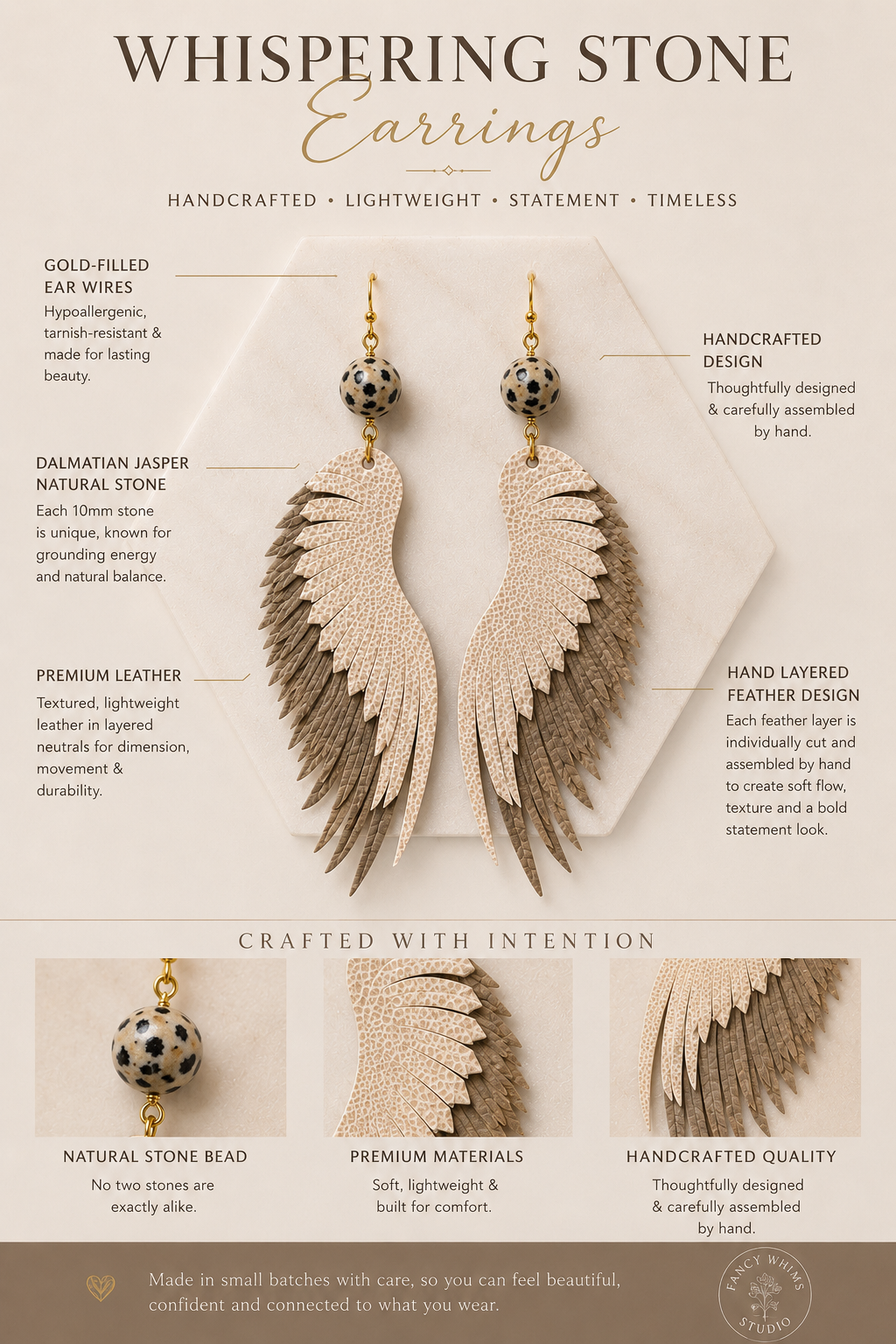 Whispering Stone Earrings