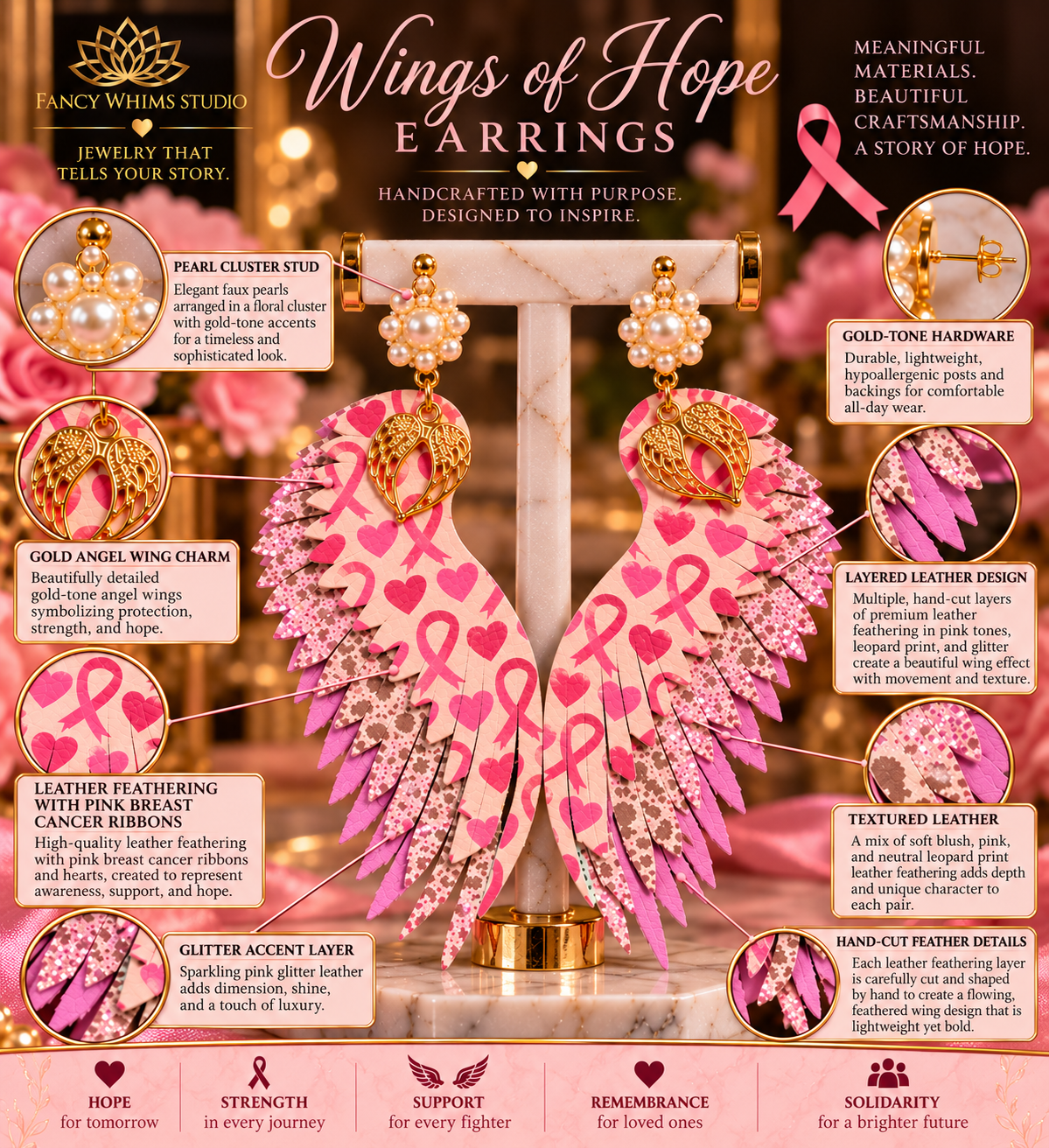 Wings of Hope Earrings