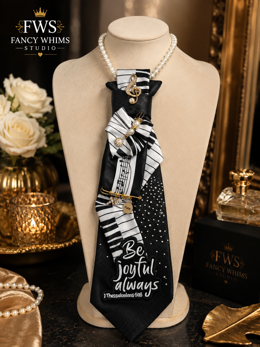 Joyful Symphony Necklace Tie