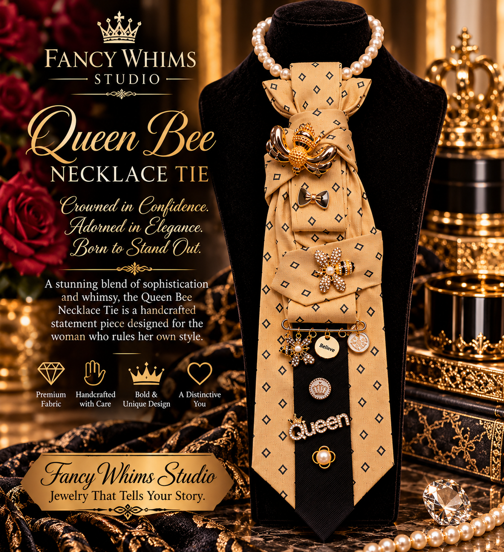 Queen Bee Necklace Tie