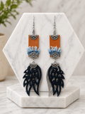 Indigo Terrain Earrings