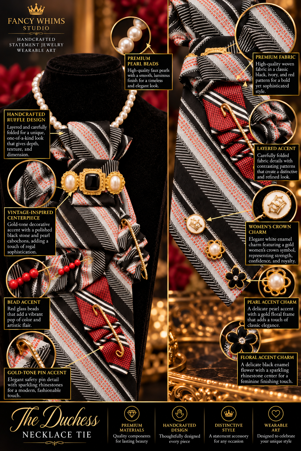 The Duchess Necklace Tie