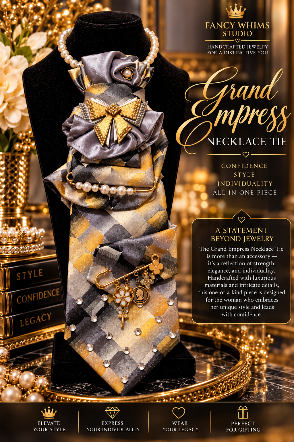 Grand Empress Necklace Tie