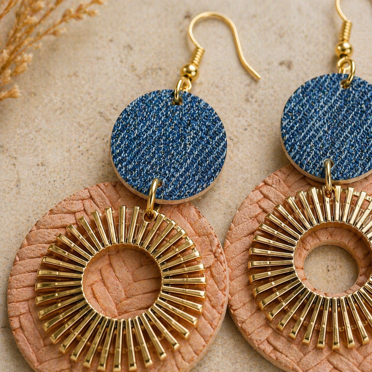 Golden Radiance Earrings