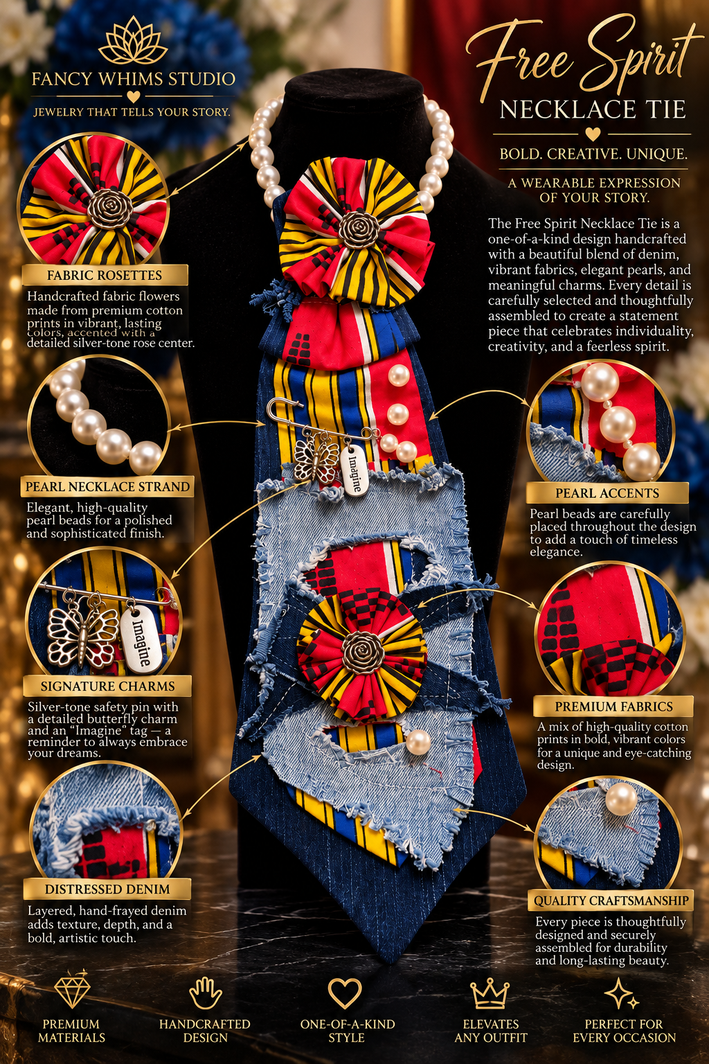 Free Spirit Necklace Tie