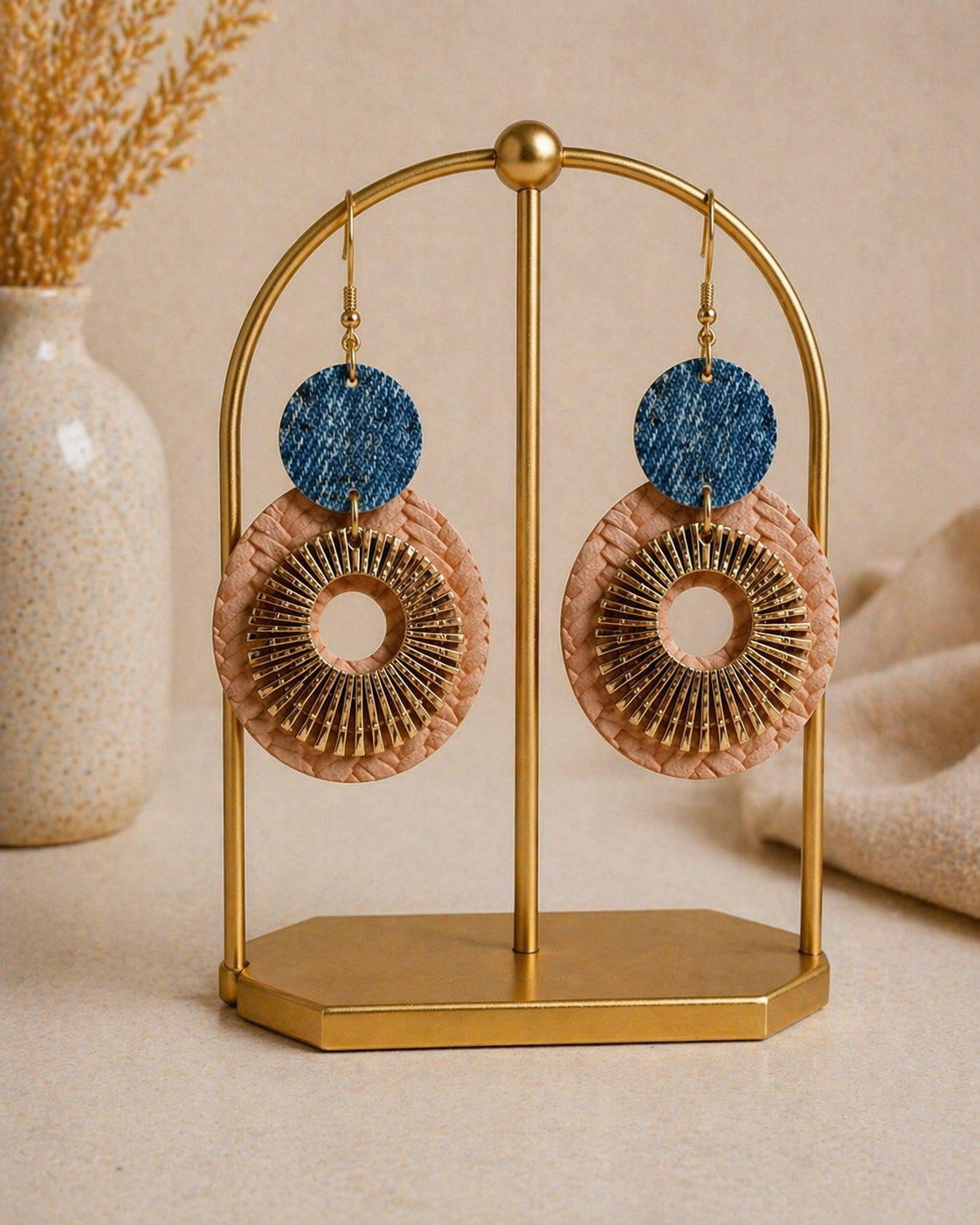Golden Radiance Earrings