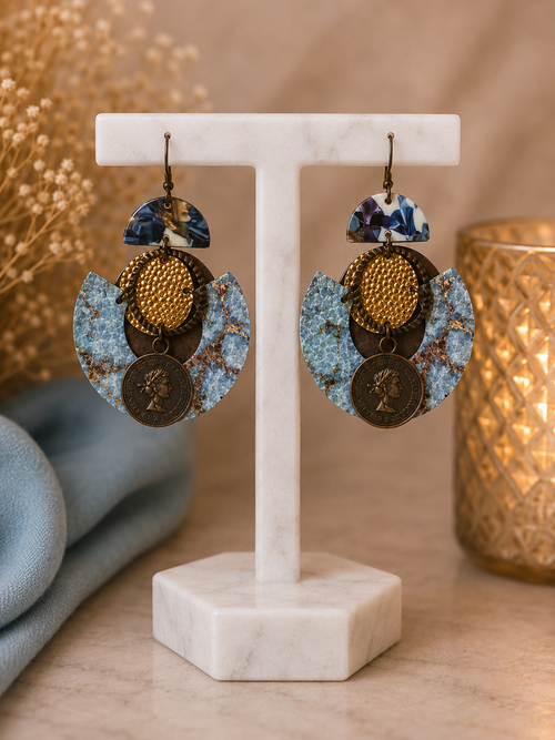 Blue Dynasty Earrings