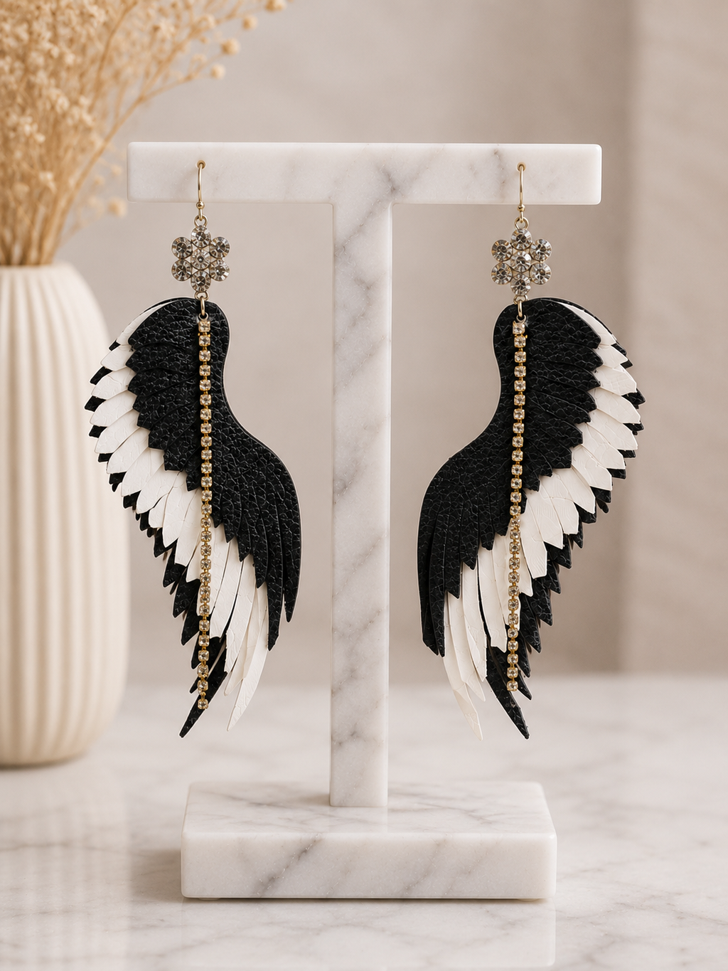 Noir Angel Earrings