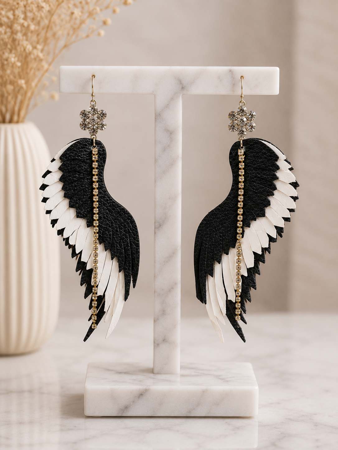 Noir Angel Earrings