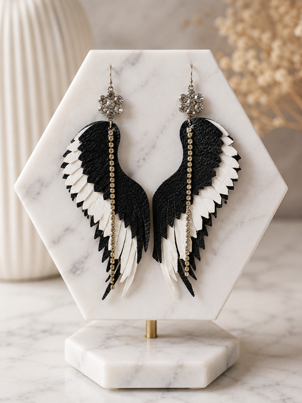 Noir Angel Earrings