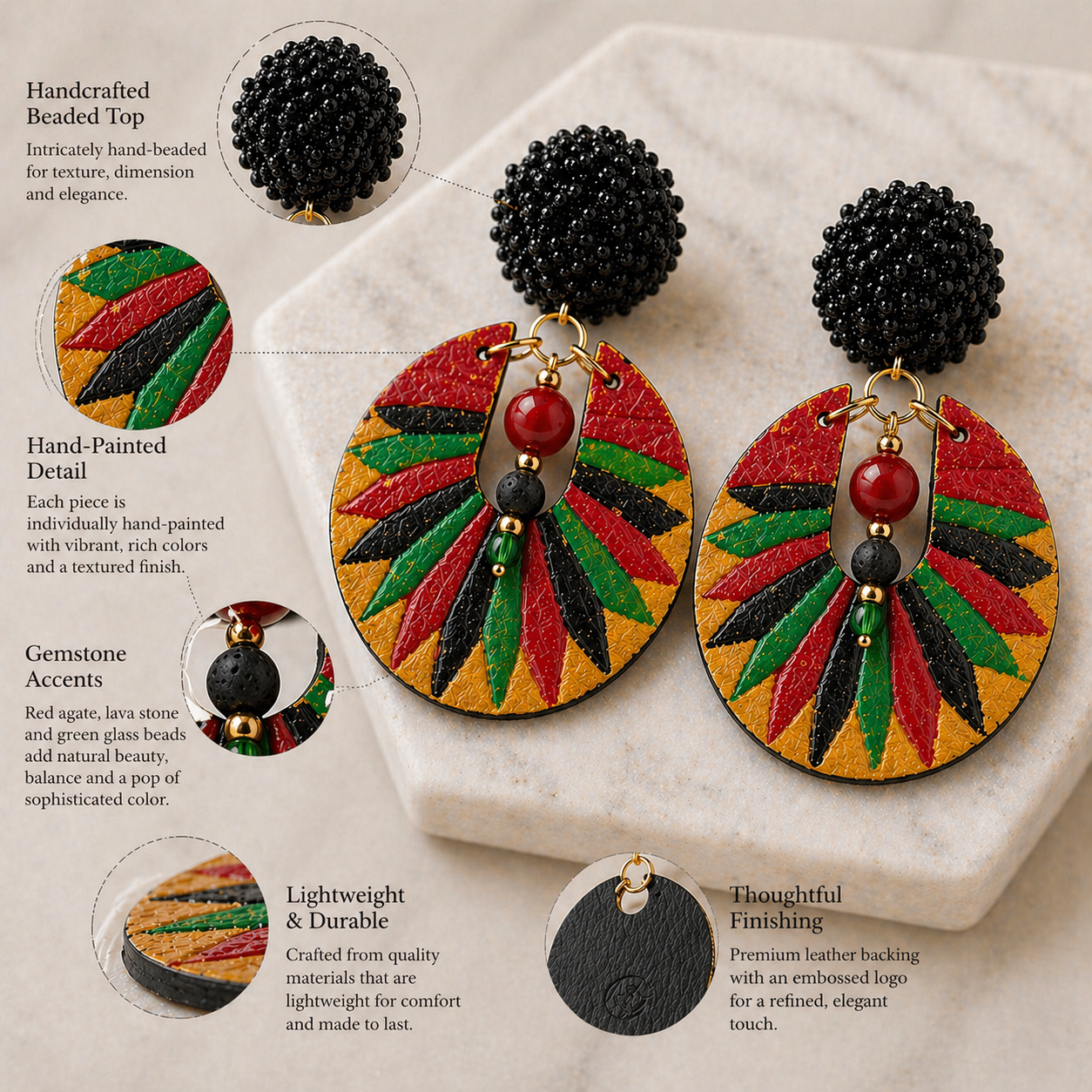 Juneteenth Luxe Earrings