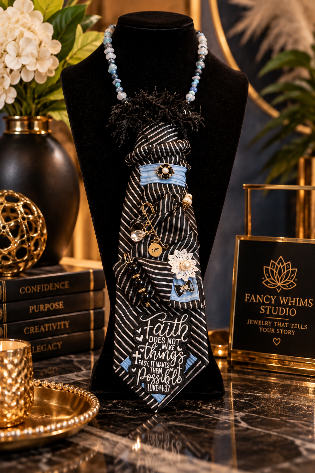 Faithful Elegance Necklace Tie